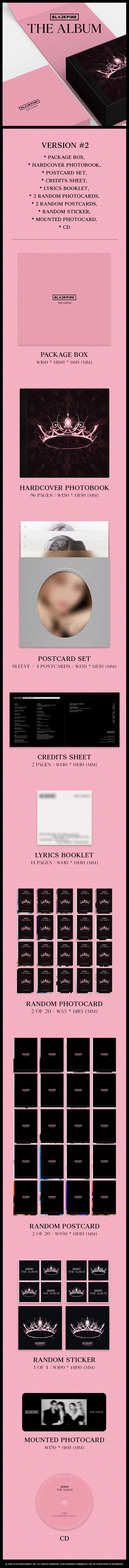 BLACKPINK - 1ST FULL ALBUM - THE ALBUM (Seoul Saver)
