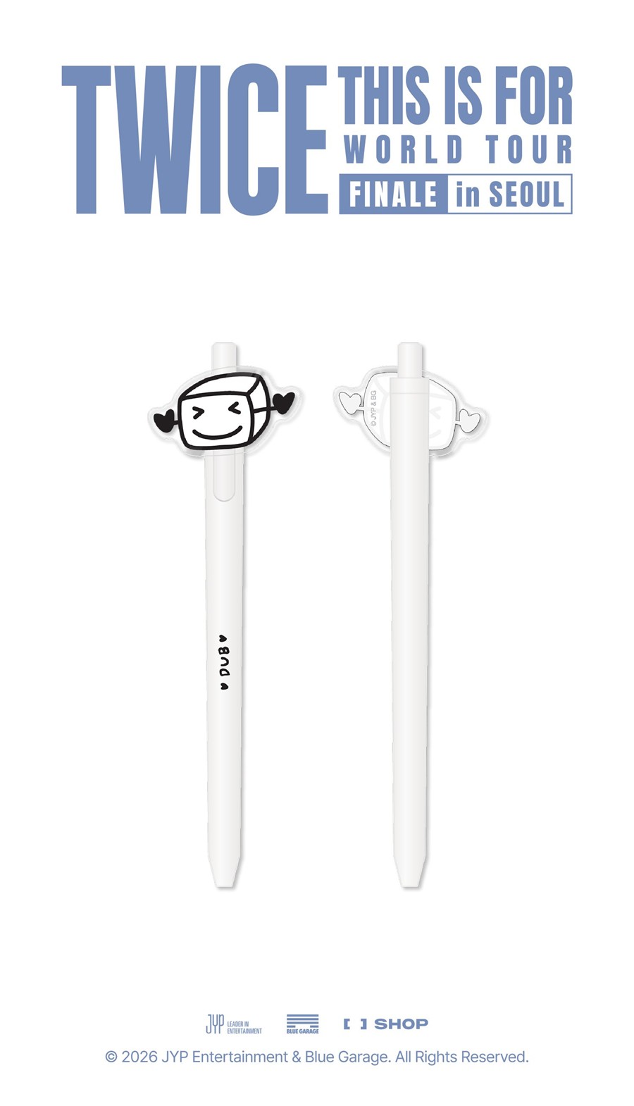 Pre-Order - DAHYEON (TWICE) - THIS IS FOR WORLD TOUR FINALE in SEOUL MD - DUB GEL PEN 2026