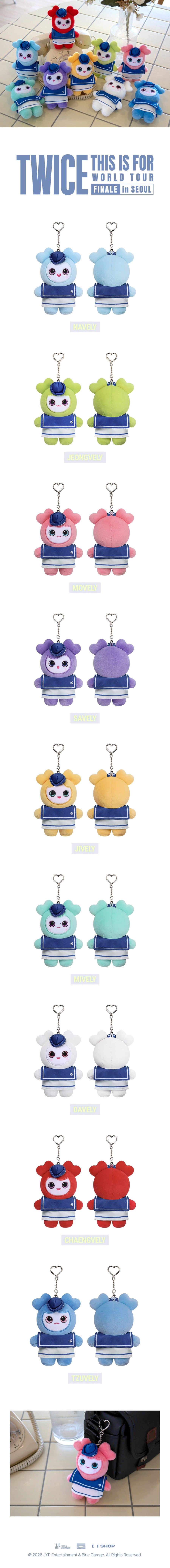 TWICE - THIS IS FOR WORLD TOUR FINALE in SEOUL MD - LOVELY PLUSH BABY MARINE Ver. 2026
