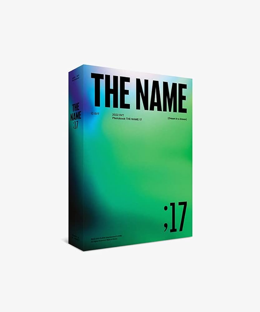 SEVENTEEN - 2022 SVT Photobook - The Name; 17 (Pre-Loved 6)