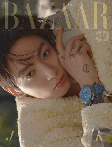 Pre-Order - Harper's Bazaar Korea Magazine - June 2026 Issue - Cover: BTS - Jung Kook - Version A