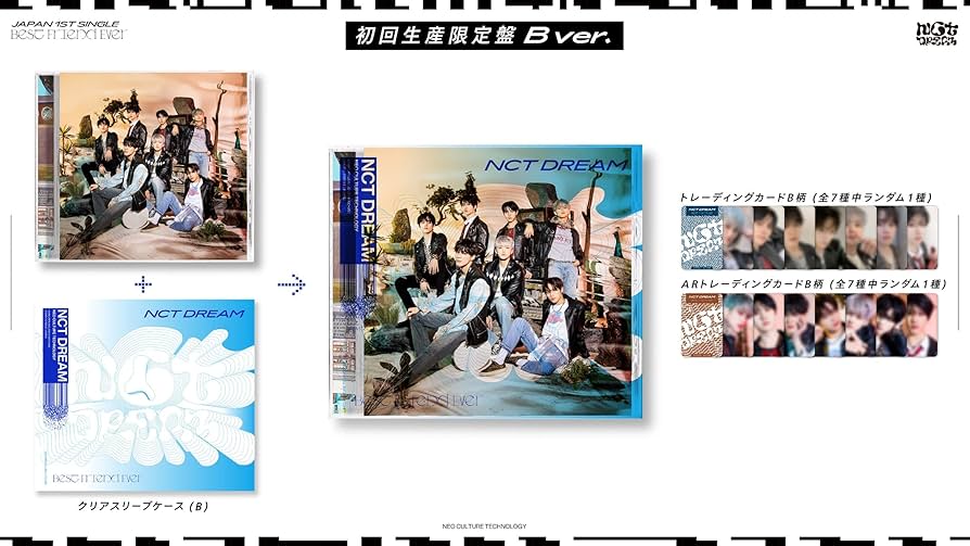 NCT DREAM - BEST FRIEND EVER - Limited Edition - Vers. B (Pre-Loved 9)