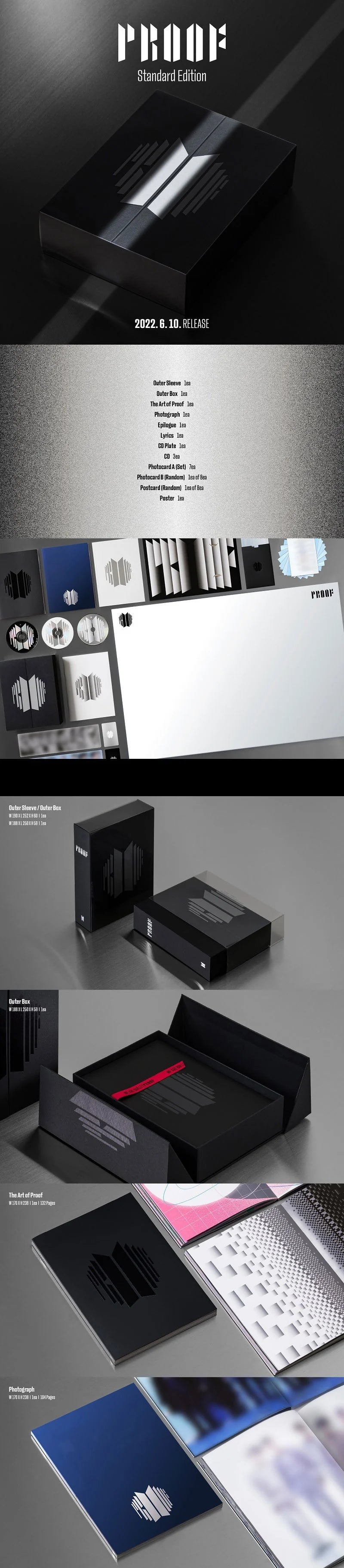 BTS – THE ANTHOLOGY ALBUM - PROOF - STANDARD EDITION