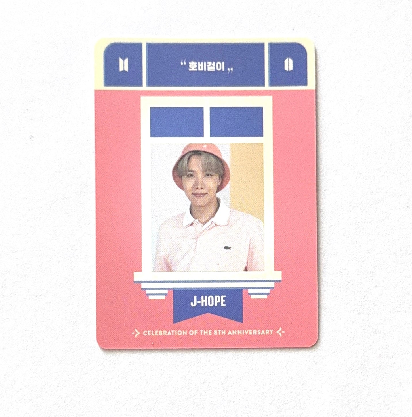 J-Hope (BTS) - Festa D-Day Calendar 8th Anniversary - Mini Photocard