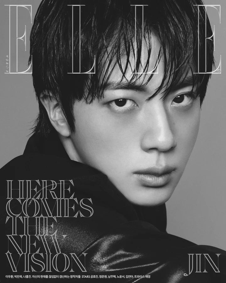 Pre-Order - ELLE - 2026, August - Cover: BTS - JIN - TYPE E