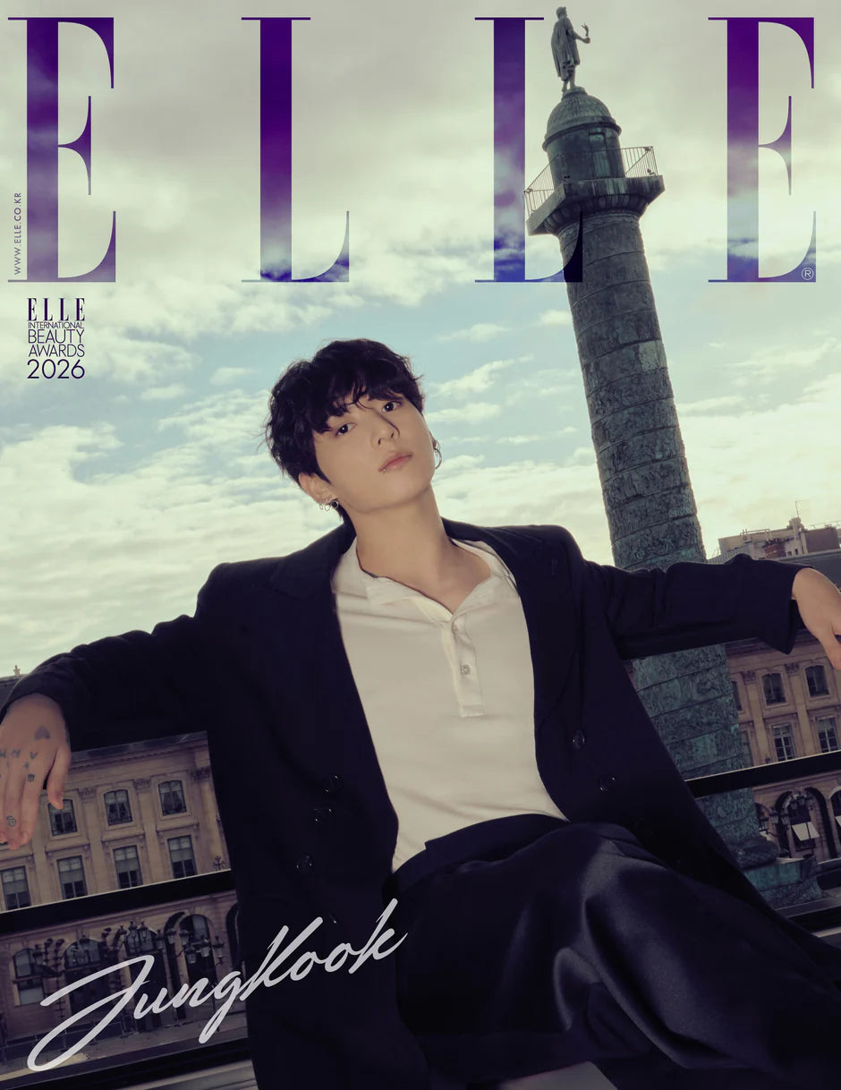 ELLE - 2026 January Cover - BTS - JUNG KOOK - Version F