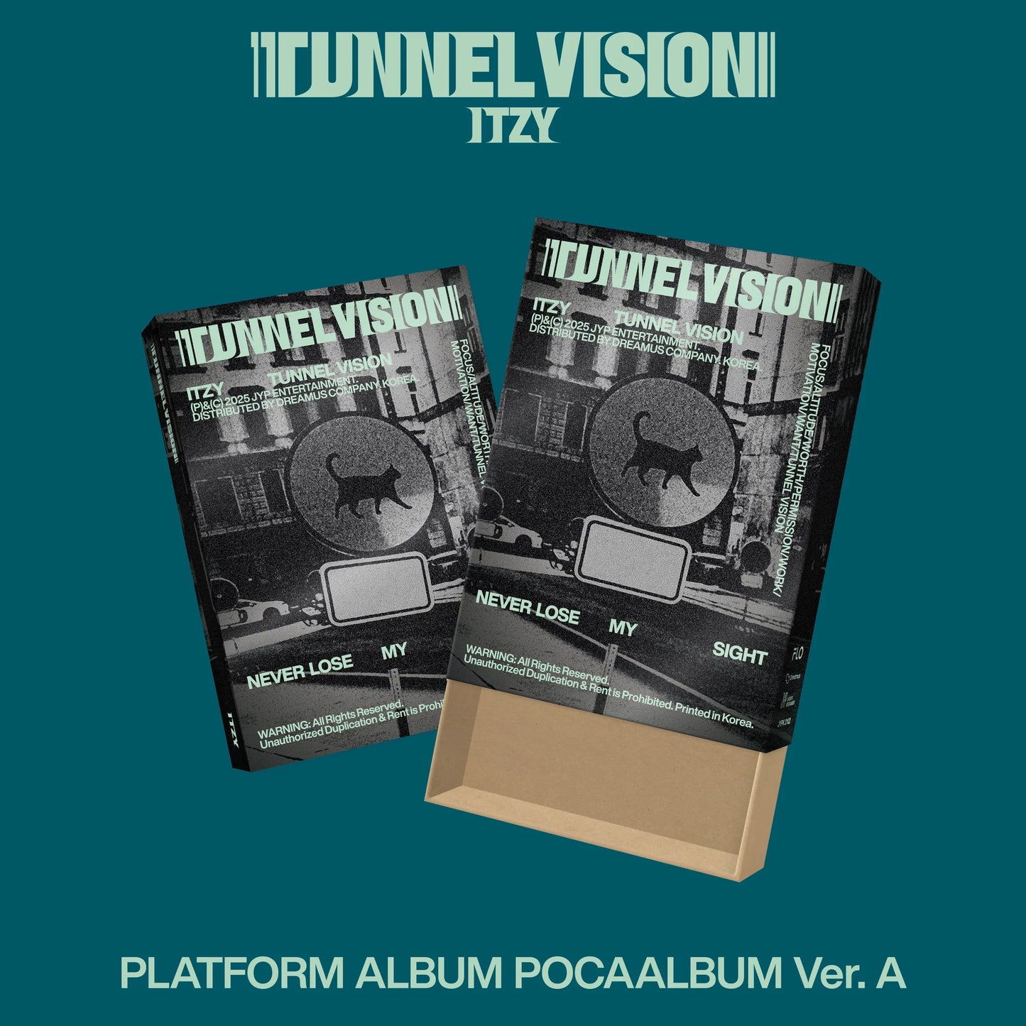 ITZY - TUNNEL VISION - POCAALBUM Ver.