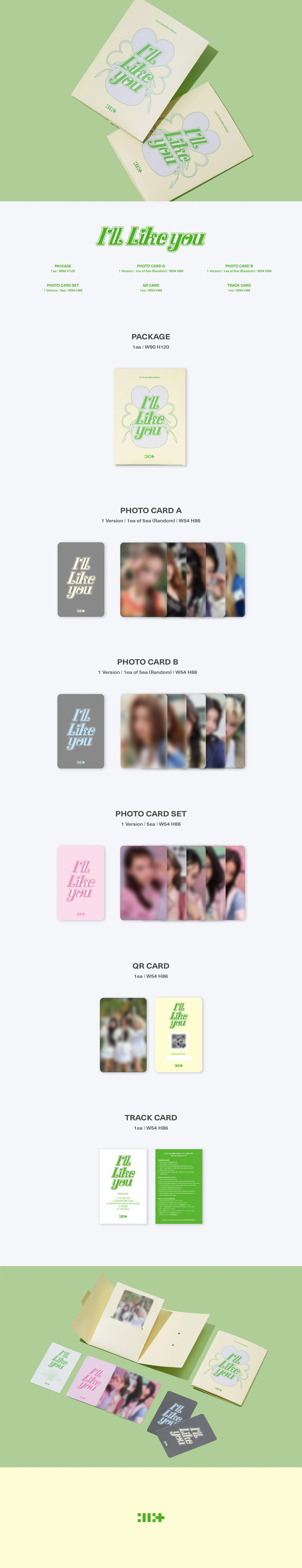 ILLIT - 2nd Mini Album - I'LL LIKE YOU - Weverse Albums Ver.