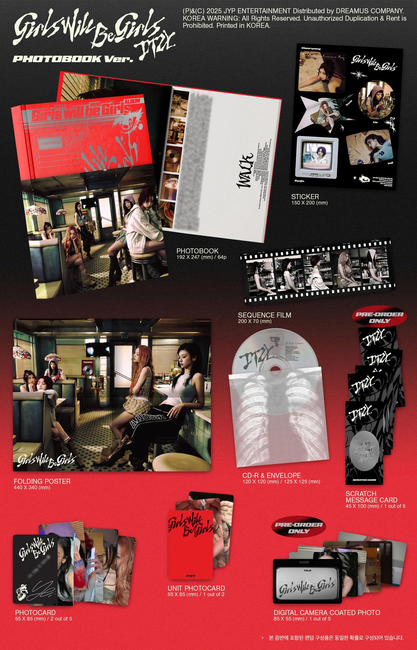 ITZY - Girls Will Be Girls - Photobook Version (Seoul Saver)