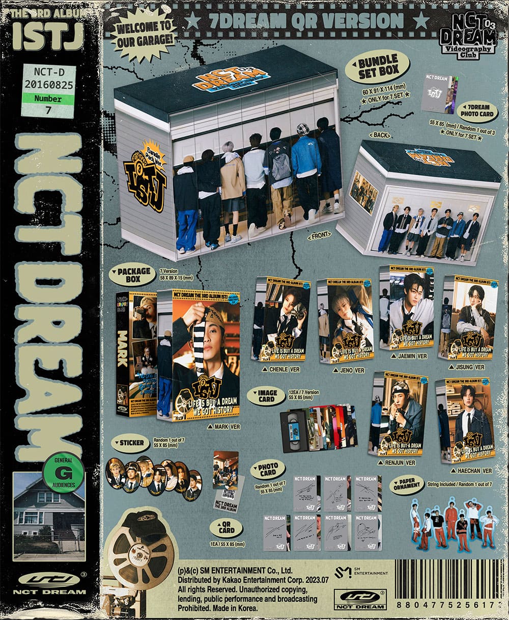 NCT DREAM - 3RD ALBUM - ISTJ - Smart/QR Album (Pre-Loved 10)
