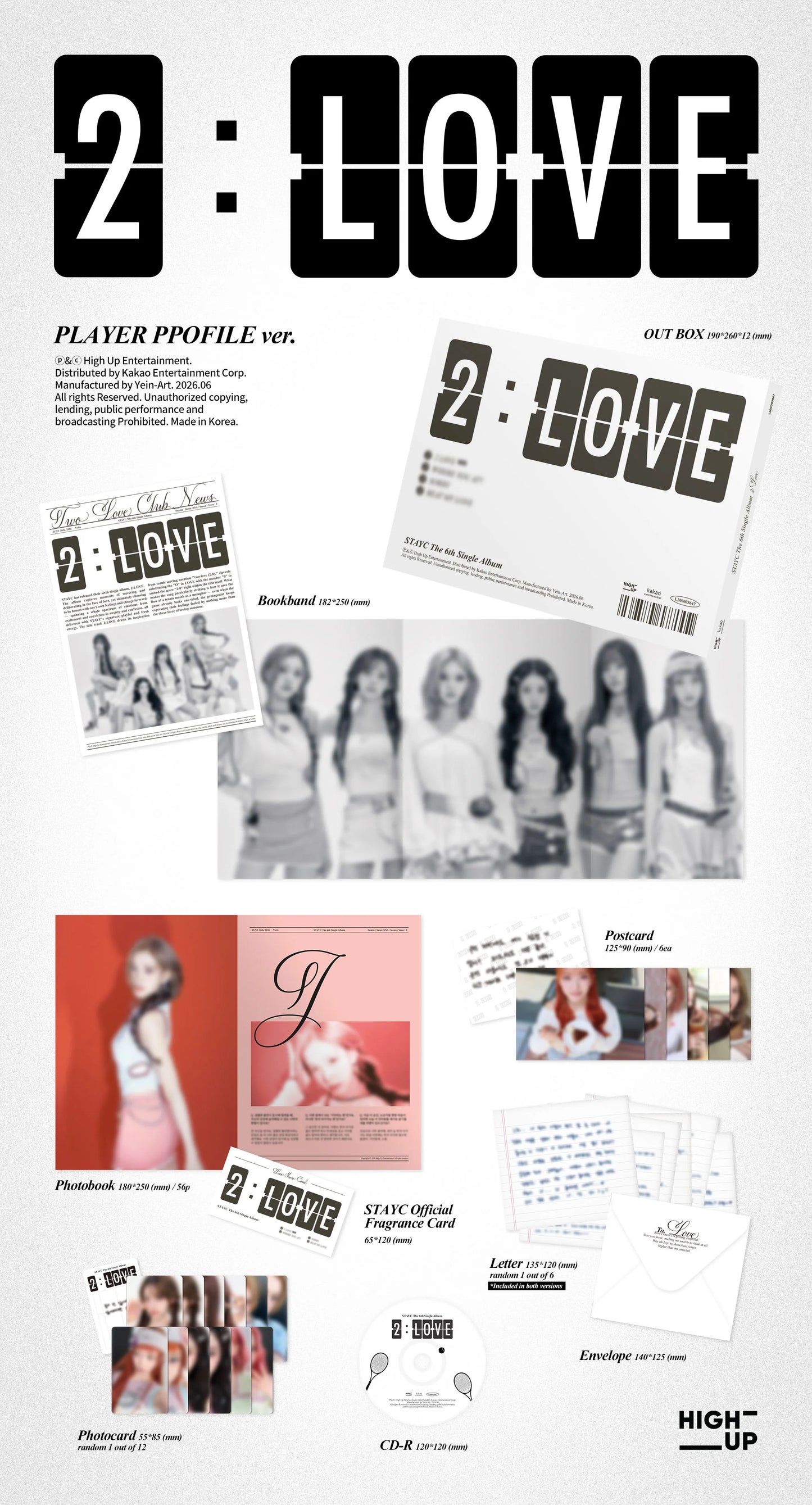 Pre-Order - STAYC - 6th Single Album - 2:LOVE