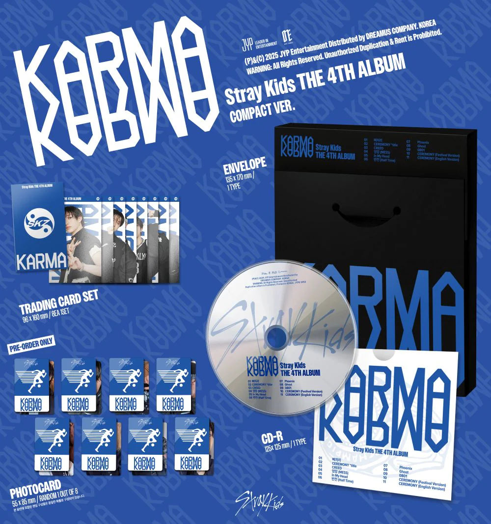 Stray Kids - 4th Album - KARMA - COMPACT Vers.