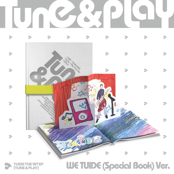 Pre-Order - TUIDE - The 1st EP - TUNE & PLAY - Special Book Vers.