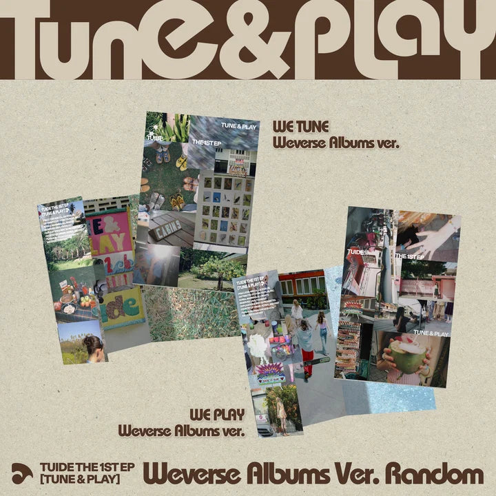 Pre-Order - TUIDE - The 1st EP - TUNE & PLAY - Weverse Albums Vers.