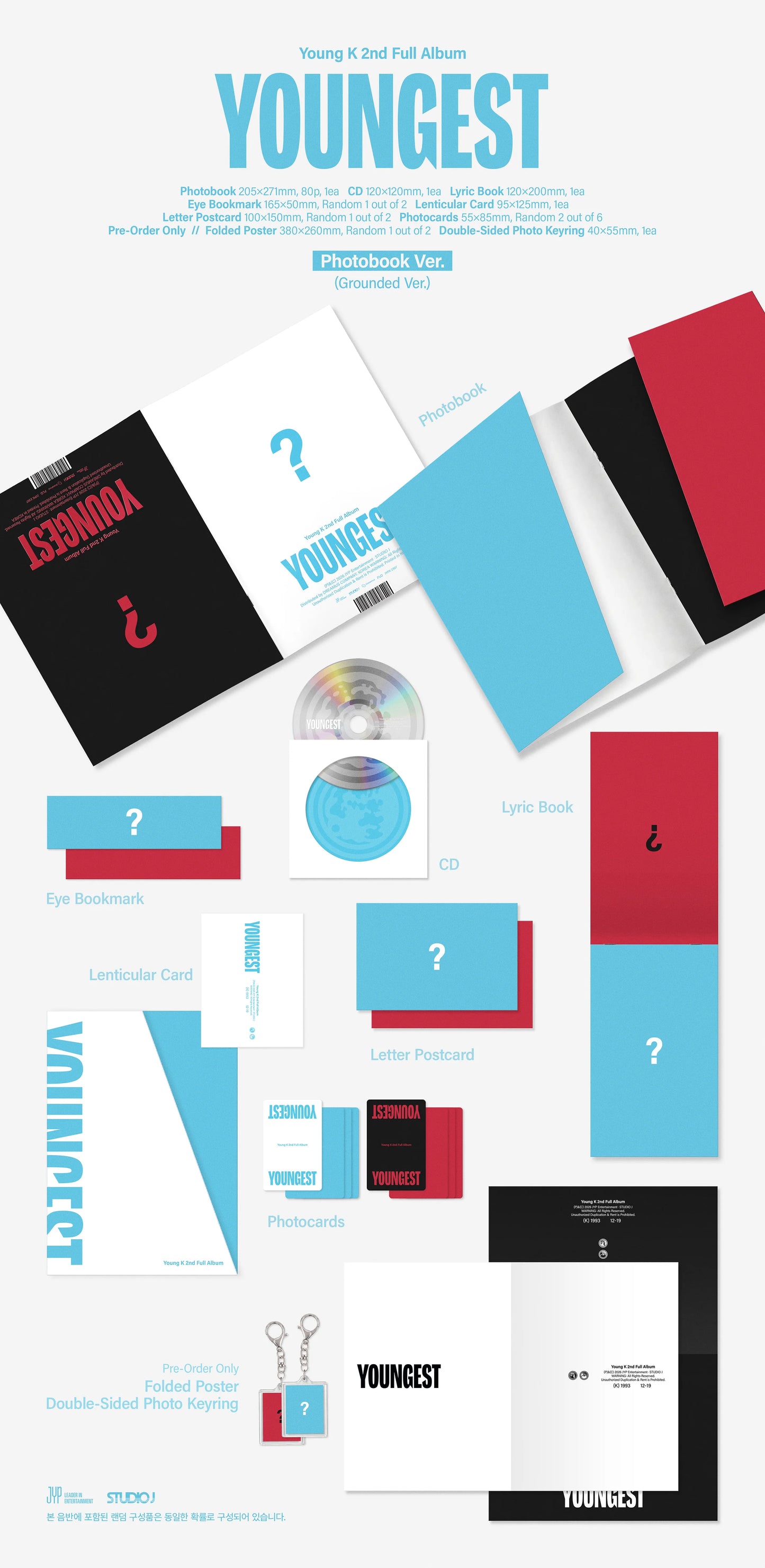 Pre-Order - DAY6 - Young K - YOUNGEST