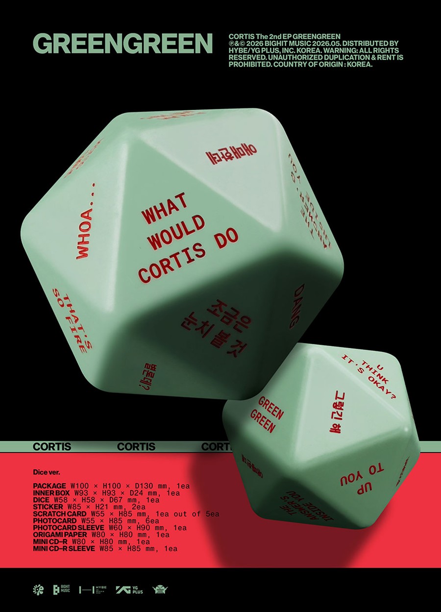 CORTIS – The 2nd EP - GREENGREEN - Dice Vers.