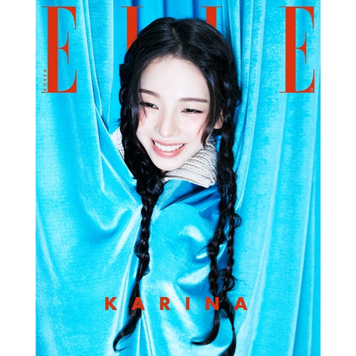 Pre-Order - ELLE KOREA 2026 - Sept Cover - aespa - KARINA - Vers. D