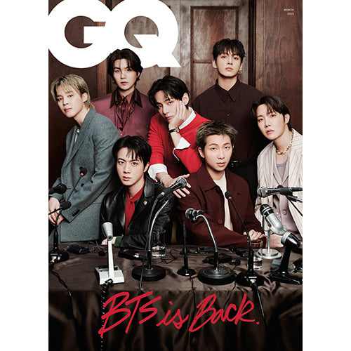 GQ KOREA 2026 - March Cover - BTS