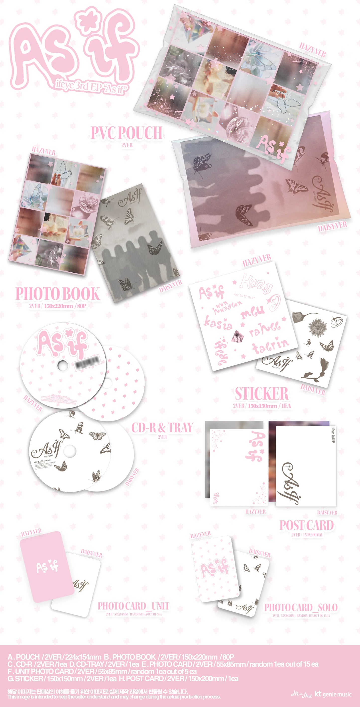 ifeye - 3rd EP - As if - Photobook Vers. (Seoul Saver)