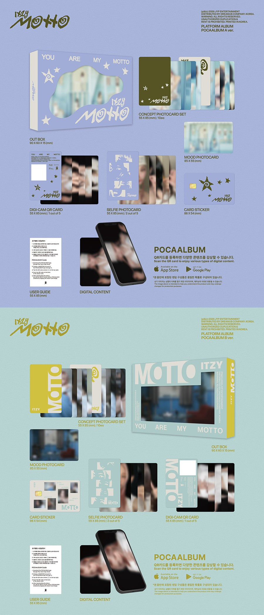 ITZY - Motto - POCAALBUM Vers.