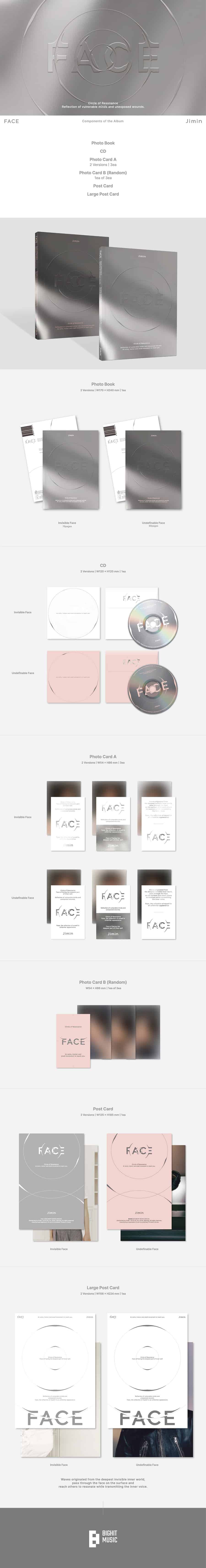 Jimin - BTS - Solo Album - FACE