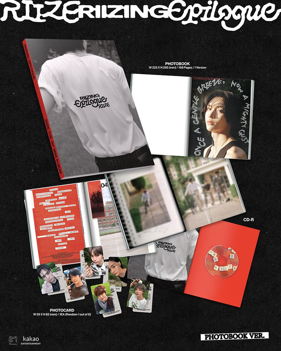 RIIZE – The First Mini Album - RIIZING : Epilogue - PHOTO BOOK Ver. (Seoul Saver)