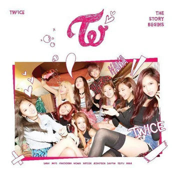 TWICE - THE STORY BEGINS - 1ST Mini Album (Pre-Loved 10)