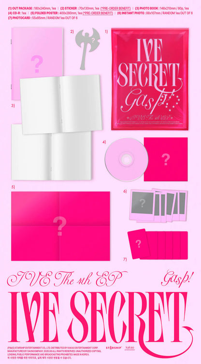 IVE - IVE SECRET - The 4th EP - Standard Version