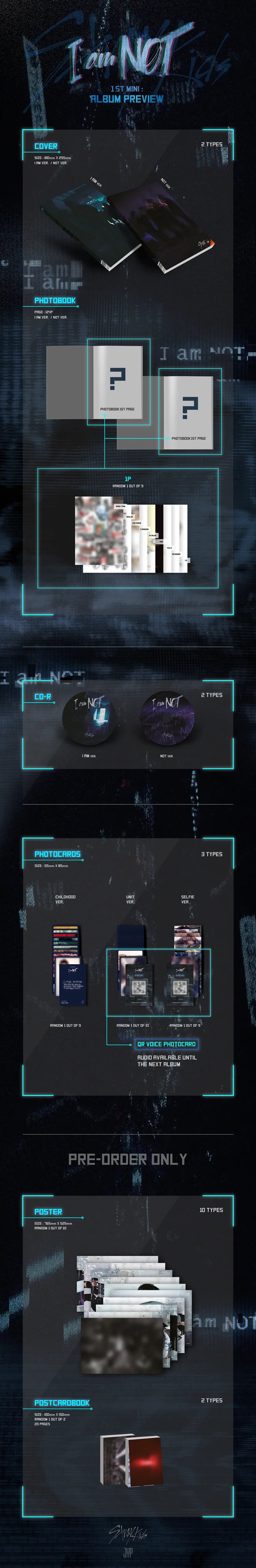 Stray Kids - I am NOT - 1st Mini Album (Seoul Saver)