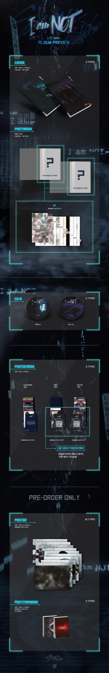 Stray Kids - I am NOT - 1st Mini Album (Seoul Saver)