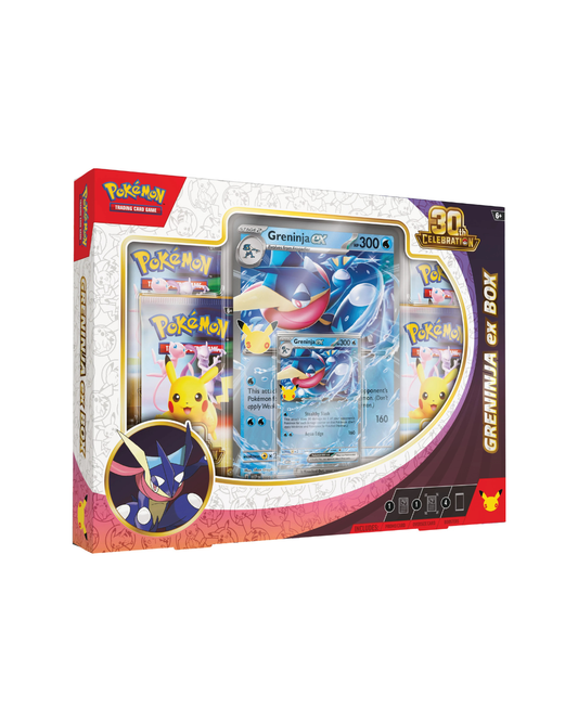 Pokemon TCG - 30th Celebration Greninja ex Box - English