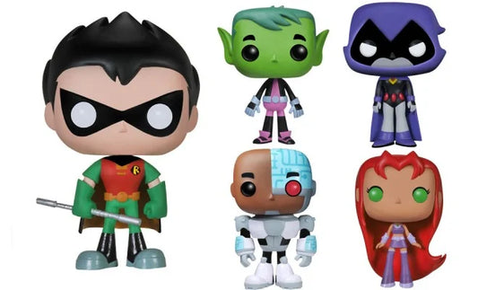 Pop Vinyl - Teen Titans Vaulted Set - 107/108/109/110/111