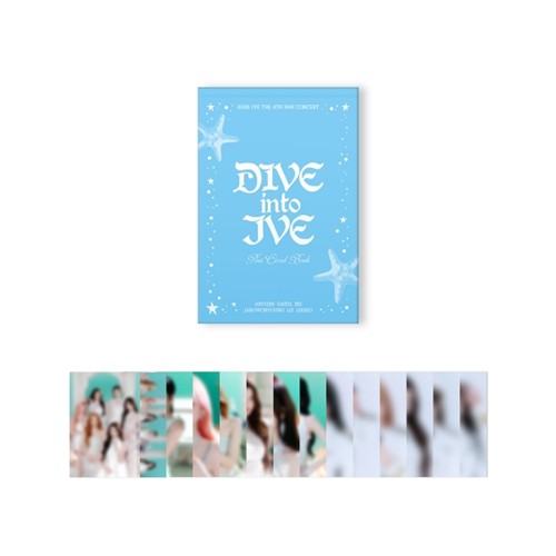 IVE - POST CARD BOOK 2026 - THE 4TH FAN CONCERT - DIVE into IVE OFFICIAL MD