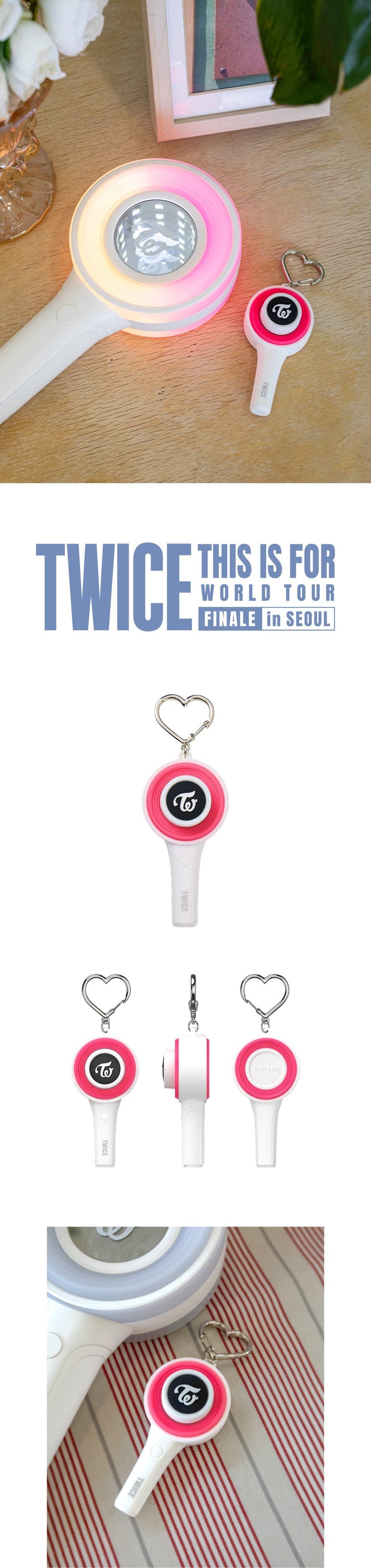 Pre-Order - TWICE - THIS IS FOR WORLD TOUR FINALE in SEOUL MD - CANDYBONG CLICKER 2026