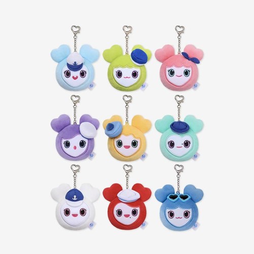 Pre-Order - TWICE - THIS IS FOR WORLD TOUR FINALE in SEOUL MD - LOVELY FACE KEYRING MARINE Ver. 2026