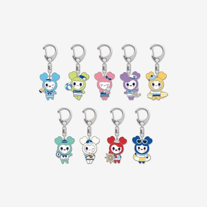 Pre-Order - TWICE - THIS IS FOR WORLD TOUR FINALE in SEOUL MD - LOVELY METAL KEYRING MARINE Ver. 2026