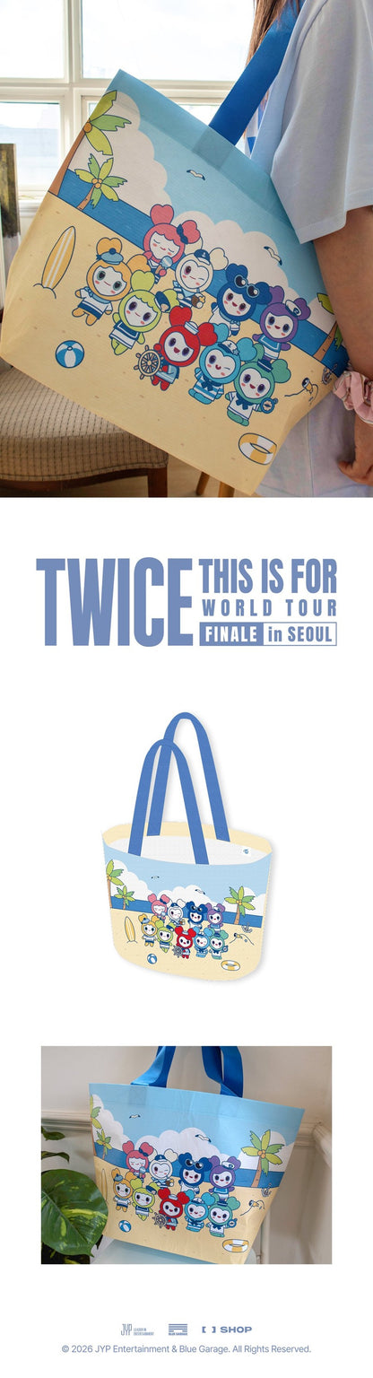 Pre-Order - TWICE - THIS IS FOR WORLD TOUR FINALE in SEOUL MD - LOVELY REUSABLE BAG 2026