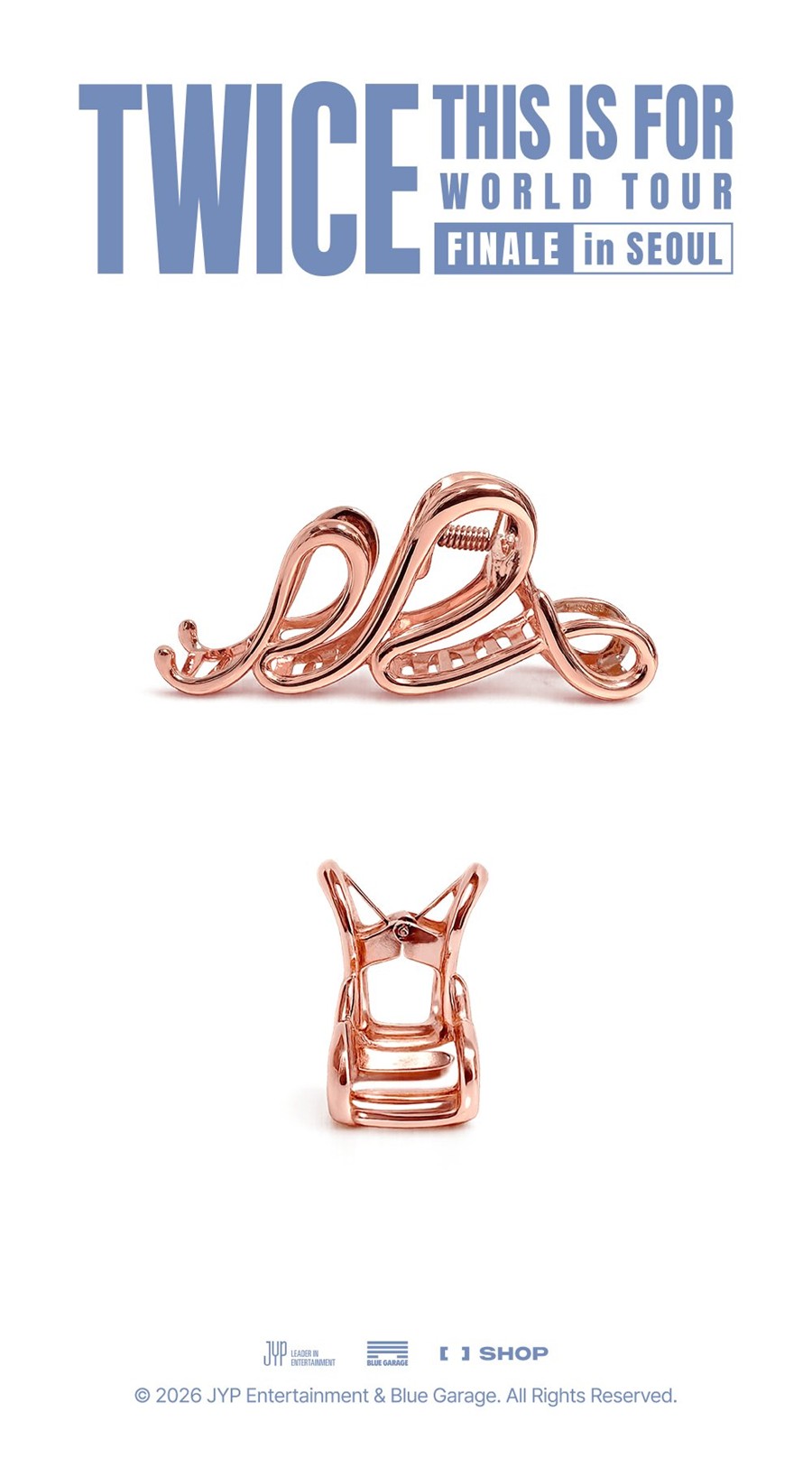Pre-Order - MOMO (TWICE) - THIS IS FOR WORLD TOUR FINALE in SEOUL MD - HAIR CLIP 2026