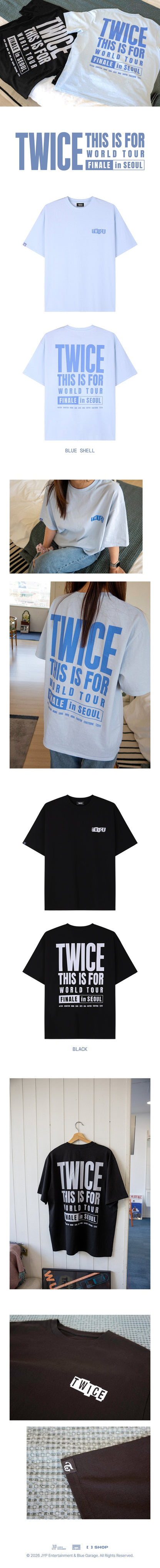 Pre-Order - TWICE - THIS IS FOR WORLD TOUR FINALE in SEOUL MD - T-SHIRT 2026
