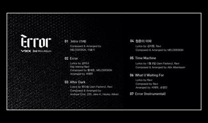 VIXX - Error - MINI ALBUM VOL.2 (Seoul Saver)