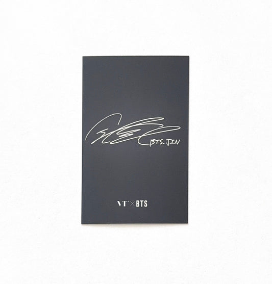 Jin (BTS) - VT X BTS Official - Photocard