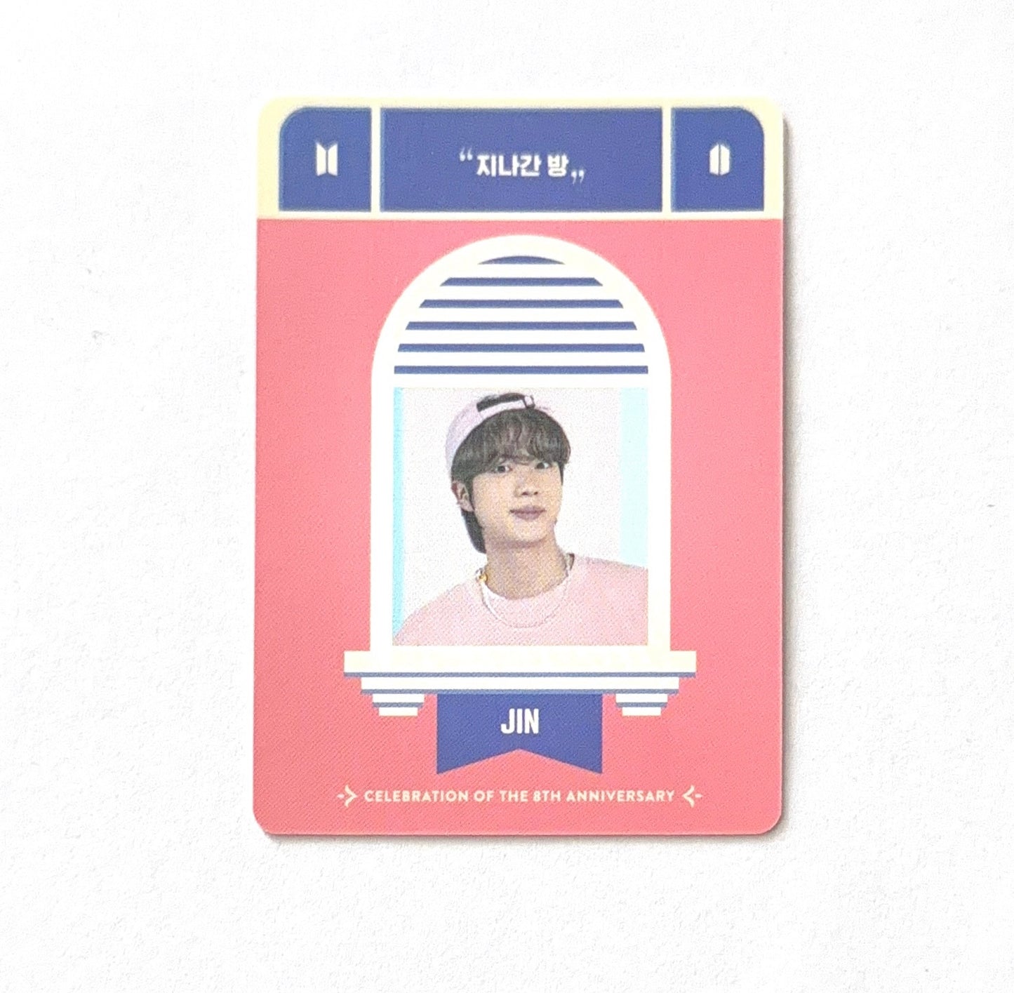 Jin (BTS) - Festa D-Day Calendar 8th Anniversary - Mini Photocard