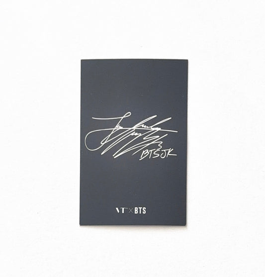 Jung Kook (BTS) - VT X BTS Official - Photocard