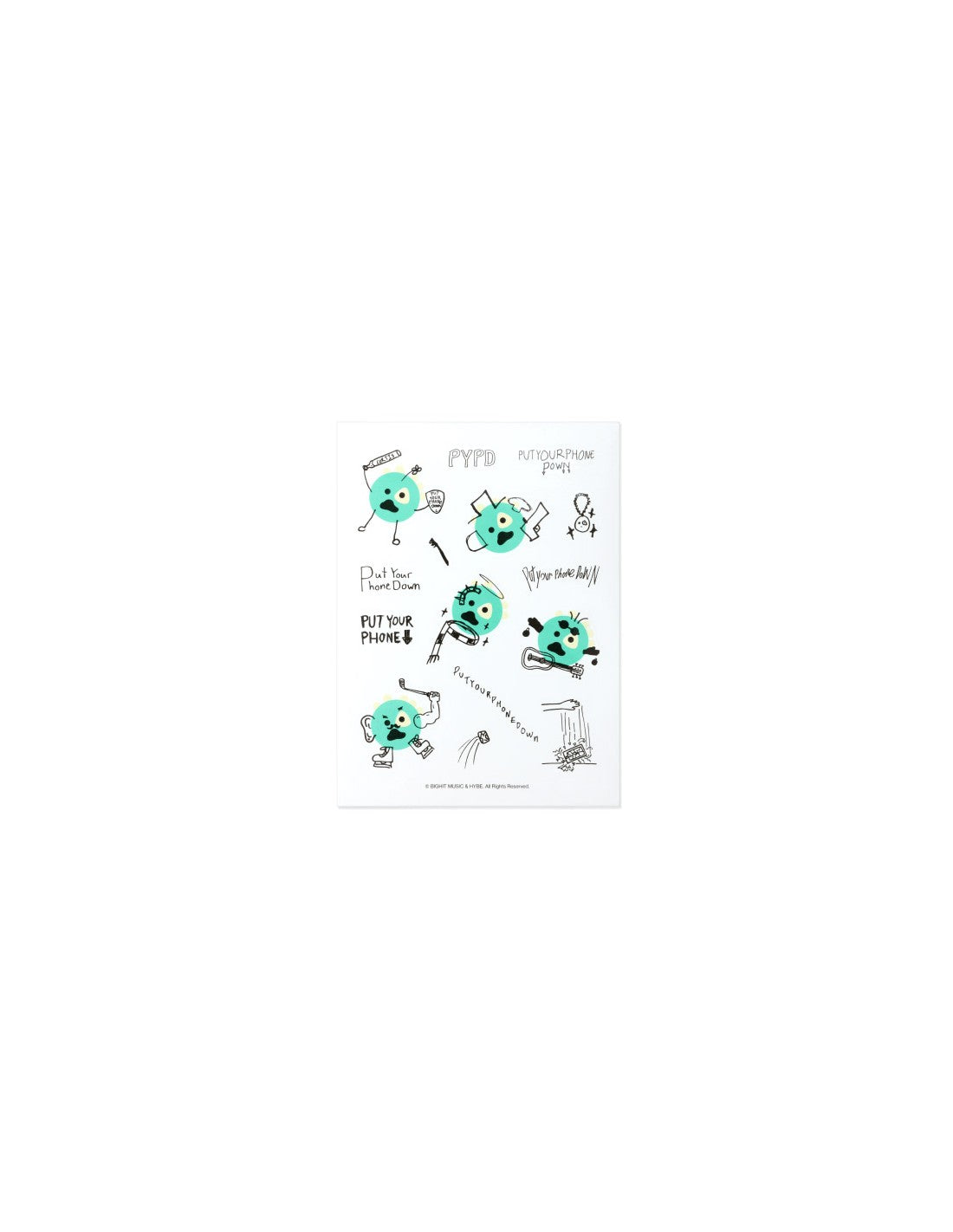Pre-Order - CORTIS - PUT YOUR PHONE DOWN Goods - CORTIS Ball Sticker Set