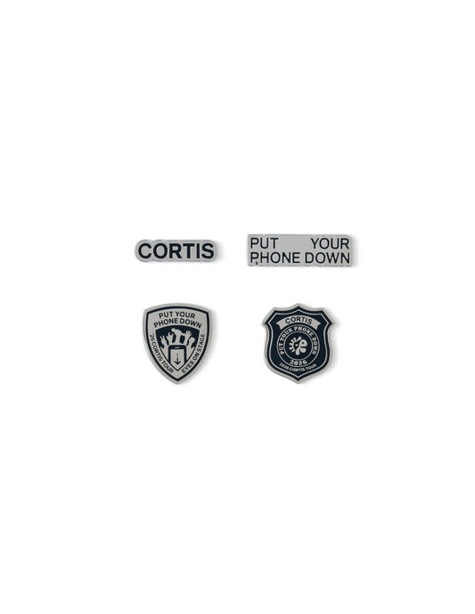 Pre-Order - CORTIS - PUT YOUR PHONE DOWN Goods - PYPD Badge Set