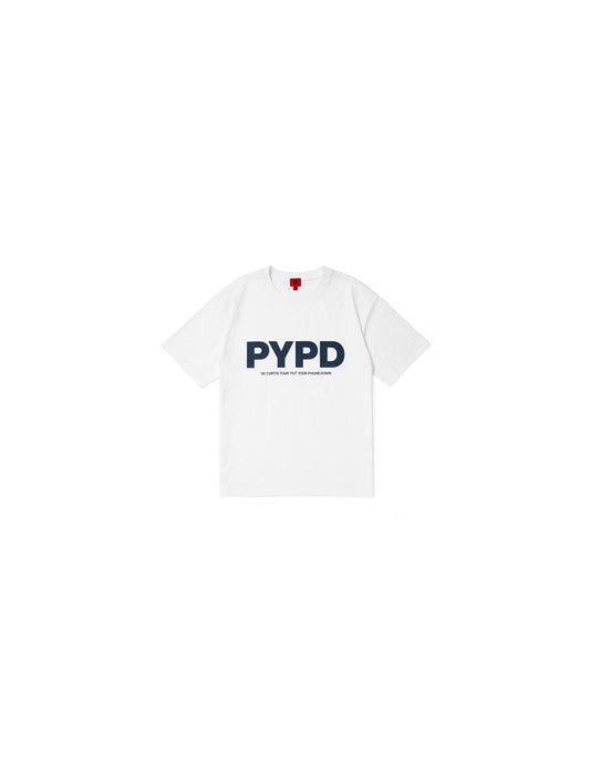 Pre-Order - CORTIS - PUT YOUR PHONE DOWN Goods - PYPD T-Shirt - White