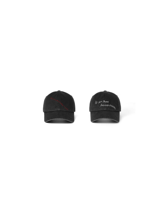 Pre-Order - CORTIS - PUT YOUR PHONE DOWN Goods - TOUR Ball Cap - Black
