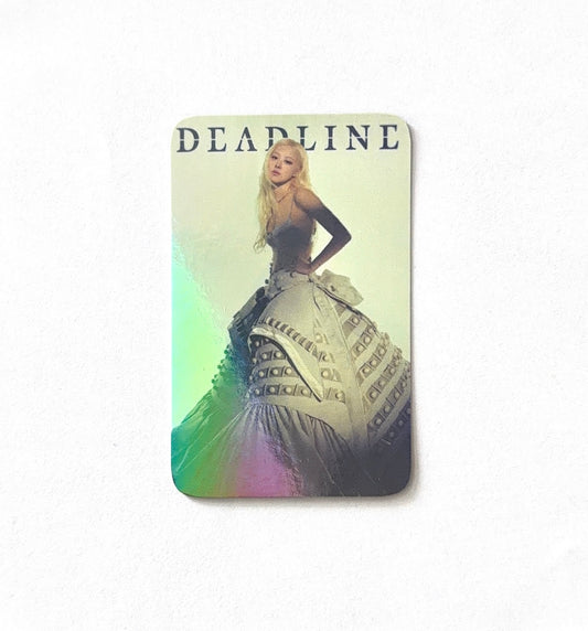 Rose (BLACKPINK) - Deadline POB Statue - Photocard
