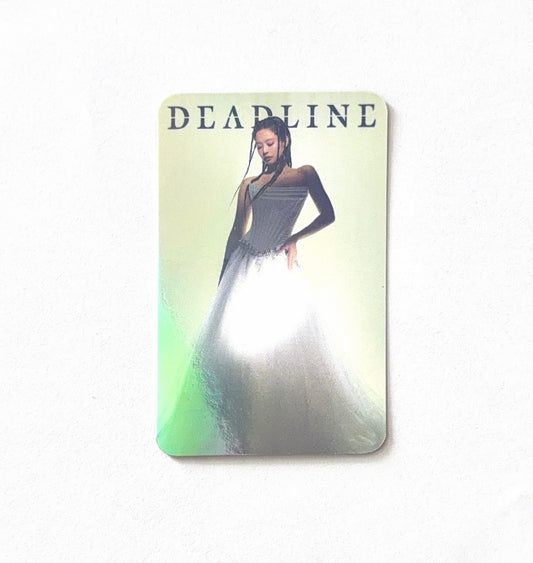 Jennie (BLACKPINK) - Deadline POB Statue - Photocard