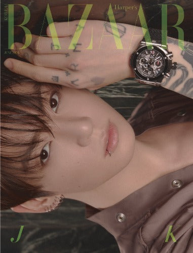 Harper's Bazaar Korea Magazine - June 2026 Issue - Cover: BTS - Jung Kook - Version F